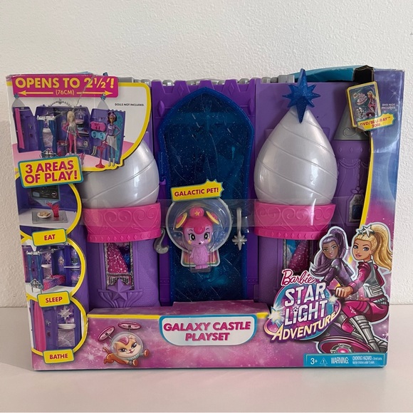 2016 BARBIE Star Light Adventure Galaxy Castle Playset-Rare Collectible item NEW